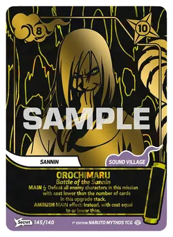 Orochimaru - Battle of the Sannin
