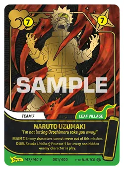 Naruto Uzumaki - "I'm not letting Orochimaru take you away!"