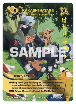Kakashi Hatake - "All right, scatter."