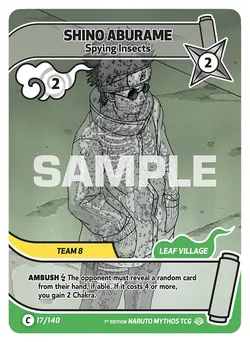 Shino Aburame - Spying Insects