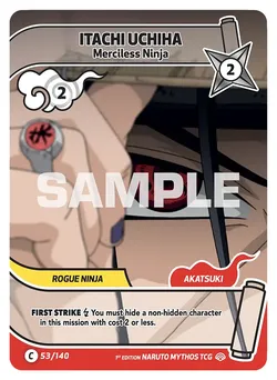Itachi Uchiha - Merciless Ninja