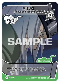 Mizuki - Jealous and Sadistic Chunin
