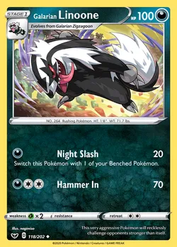 Galarian Linoone