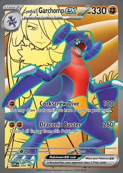 Cynthia's Garchomp ex