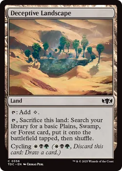Deceptive Landscape