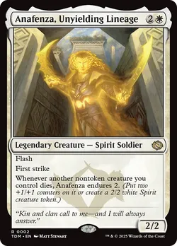 Anafenza, Unyielding Lineage