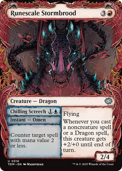 Runescale Stormbrood // Chilling Screech