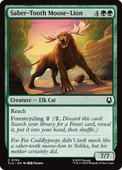 Saber-Tooth Moose-Lion