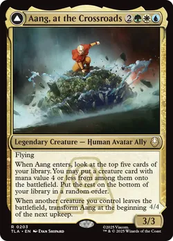 Aang, at the Crossroads // Aang, Destined Savior