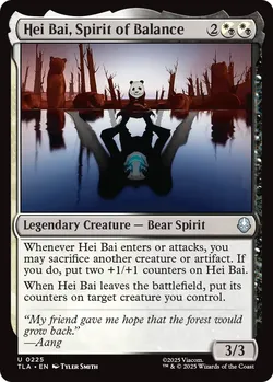 Hei Bai, Spirit of Balance