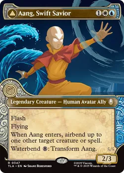 Aang, Swift Savior // Aang and La, Ocean's Fury