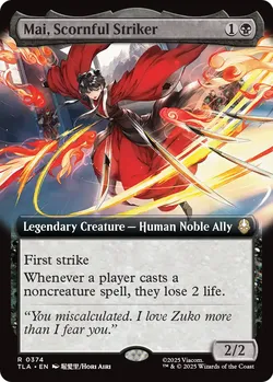 Mai, Scornful Striker