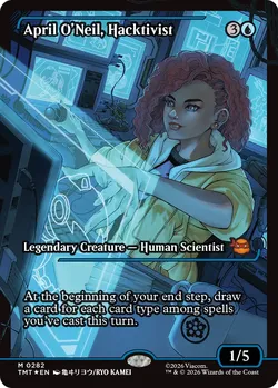 April O'Neil, Hacktivist
