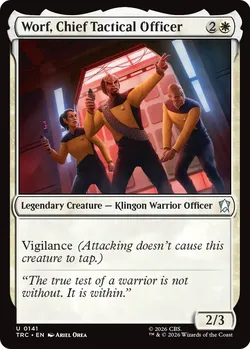 Worf, Chief Tactical Officer