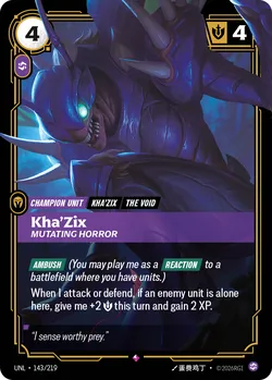 Kha'Zix, Mutating Horror