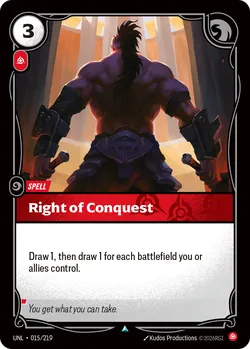 Right of Conquest