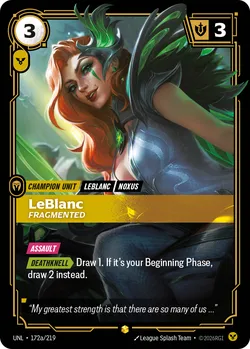 LeBlanc, Fragmented