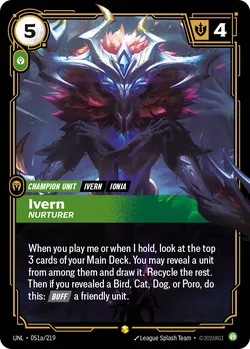 Ivern, Nurturer