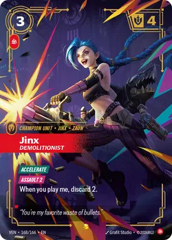Jinx, Demolitionist