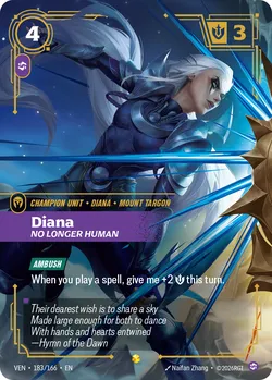 Diana, No Longer Human