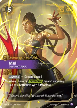 Mel, Defiant Soul
