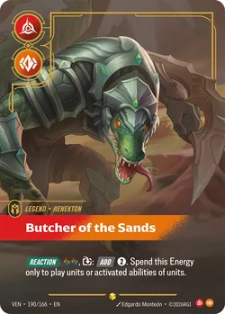 Renekton, Butcher of the Sands