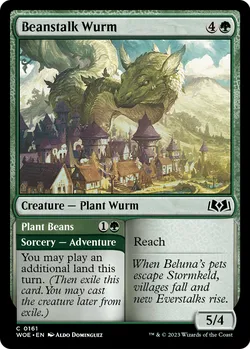 Beanstalk Wurm // Plant Beans