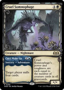 Cruel Somnophage // Can't Wake Up
