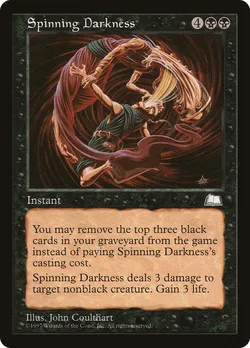 Spinning Darkness